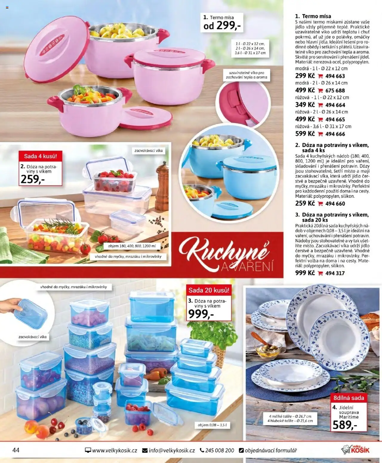 Velký Košík katalog - červenec  - strana 44- platný od 01.07.2025