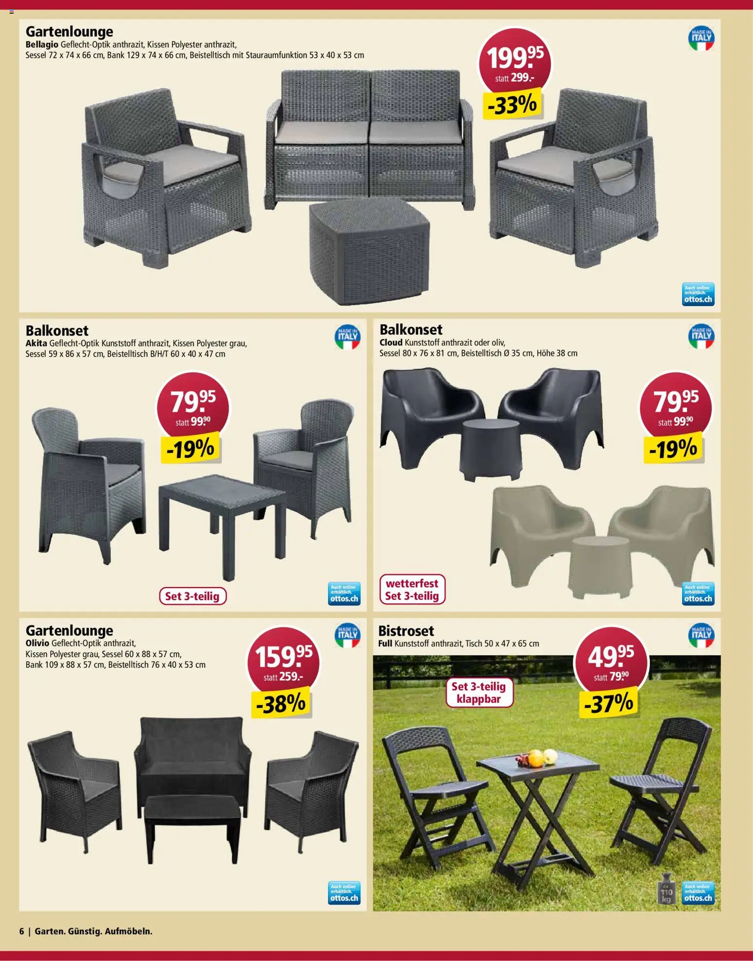 Otto's Aktionen Gartenmöbel - page 6- valid from 03.03.2026