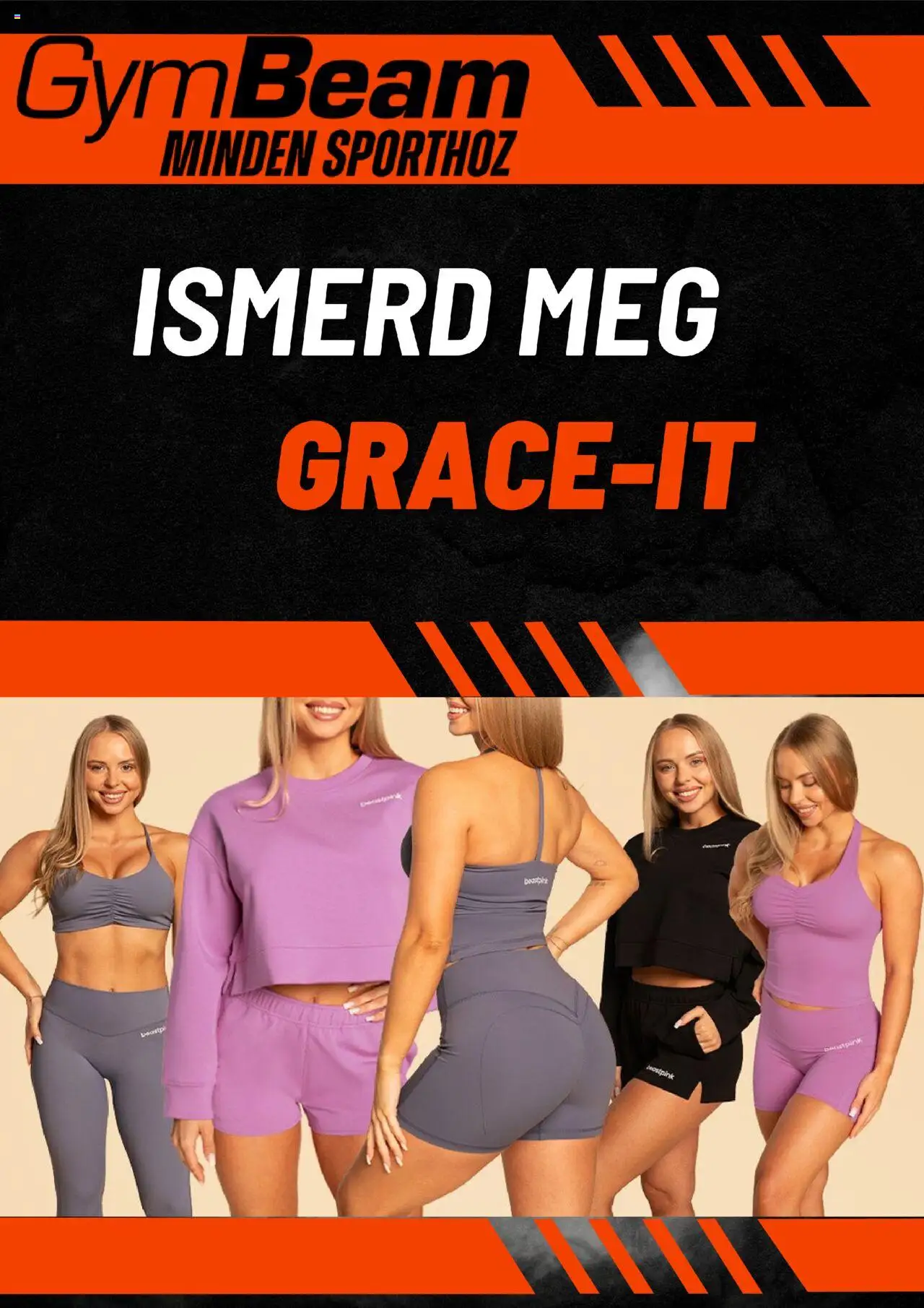 GymBeam Akciós újság - 1oldal - érvényes 2025.08.27.-tól