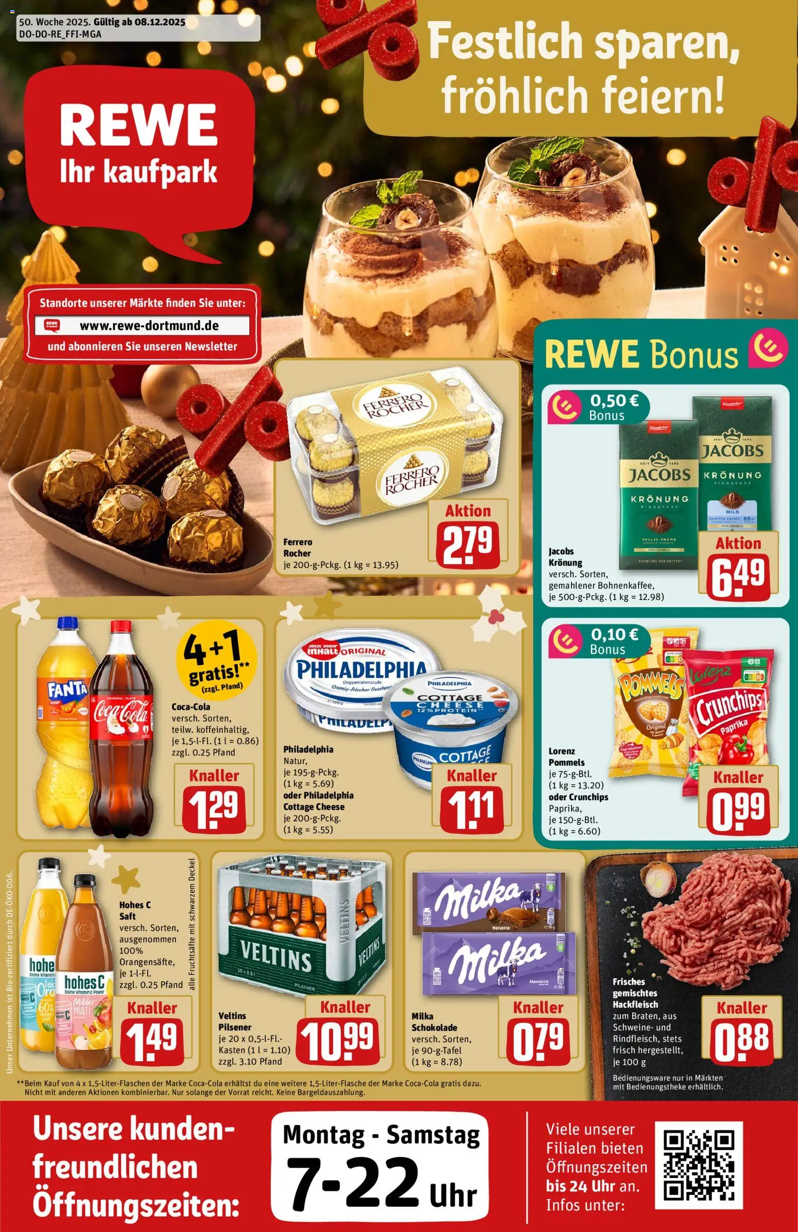 Rewe ihr Kaufpark Prospekt 	 - Seite 1 - gültig ab 08.12.2025