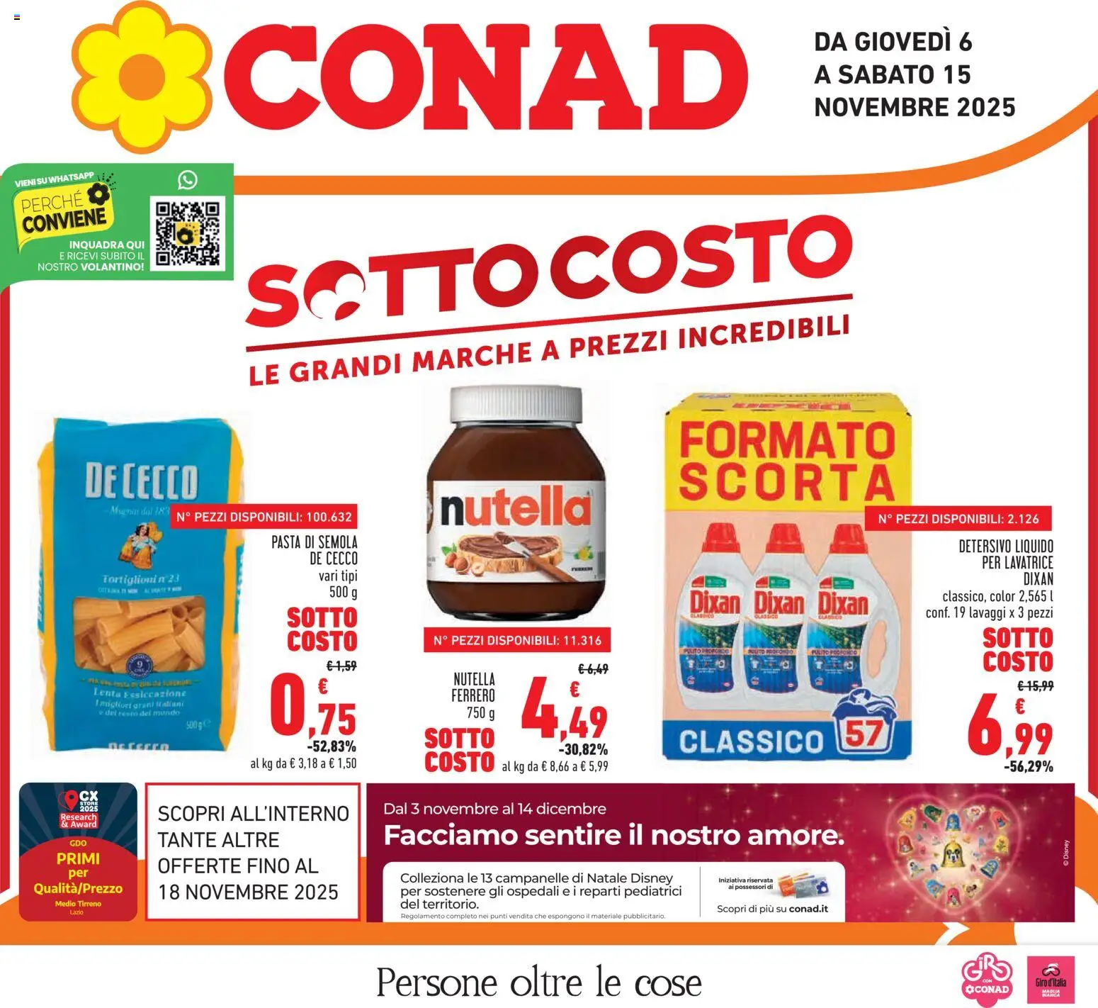 Volantino Conad	 - pagina 1 - valido dal 06/11/2025