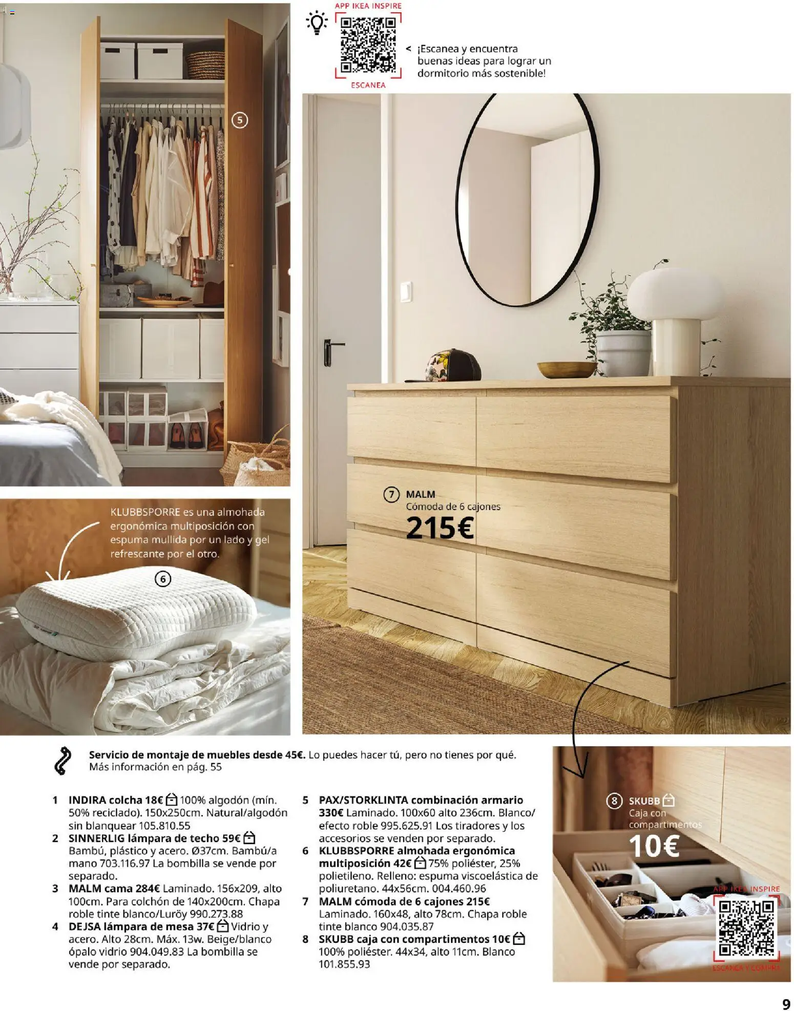 Catálogo IKEA Dormitorios - Página de 9 - Válido desde 01/02/2026