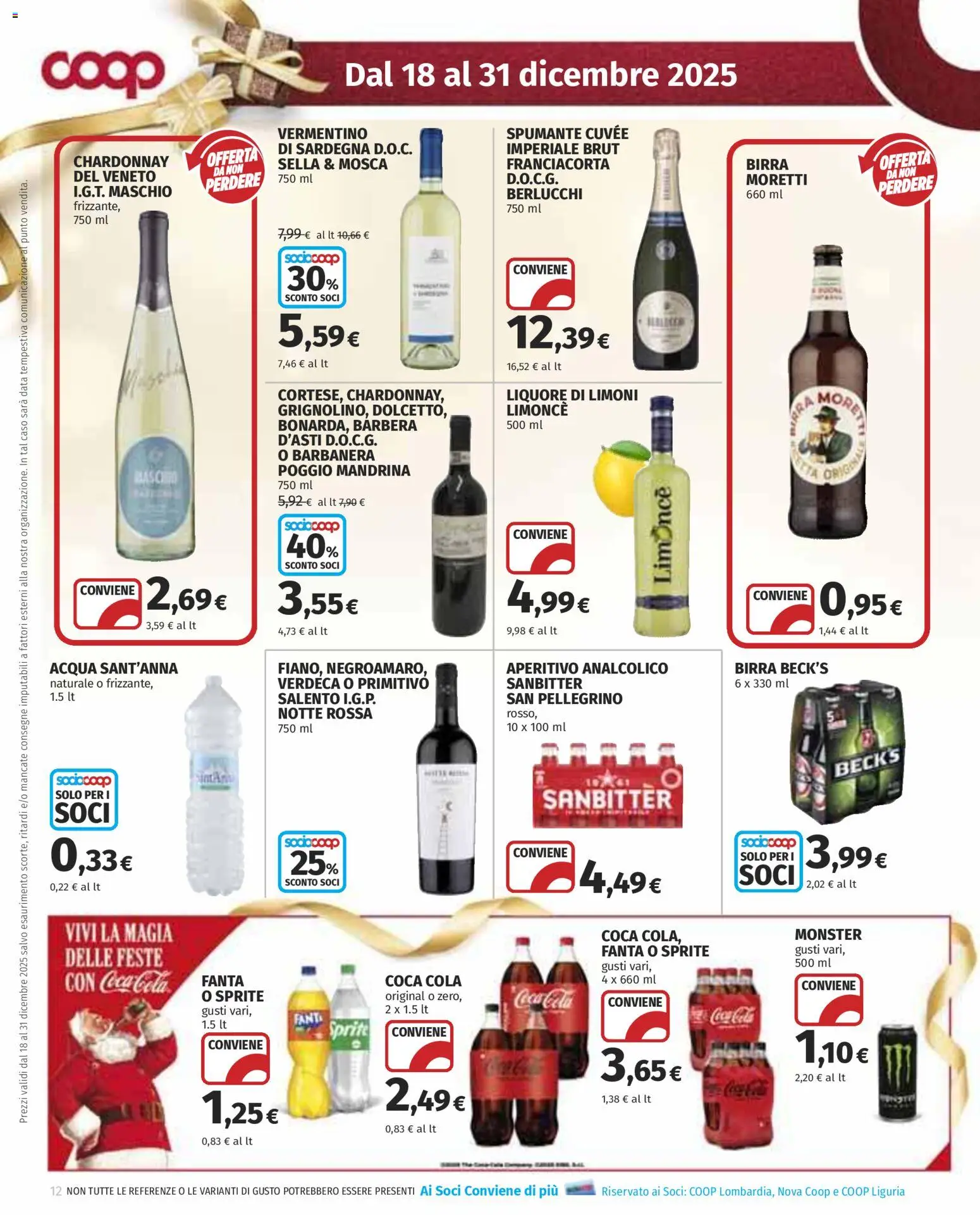 Volantino COOP	 - pagina 12 - valido dal 18/12/2025