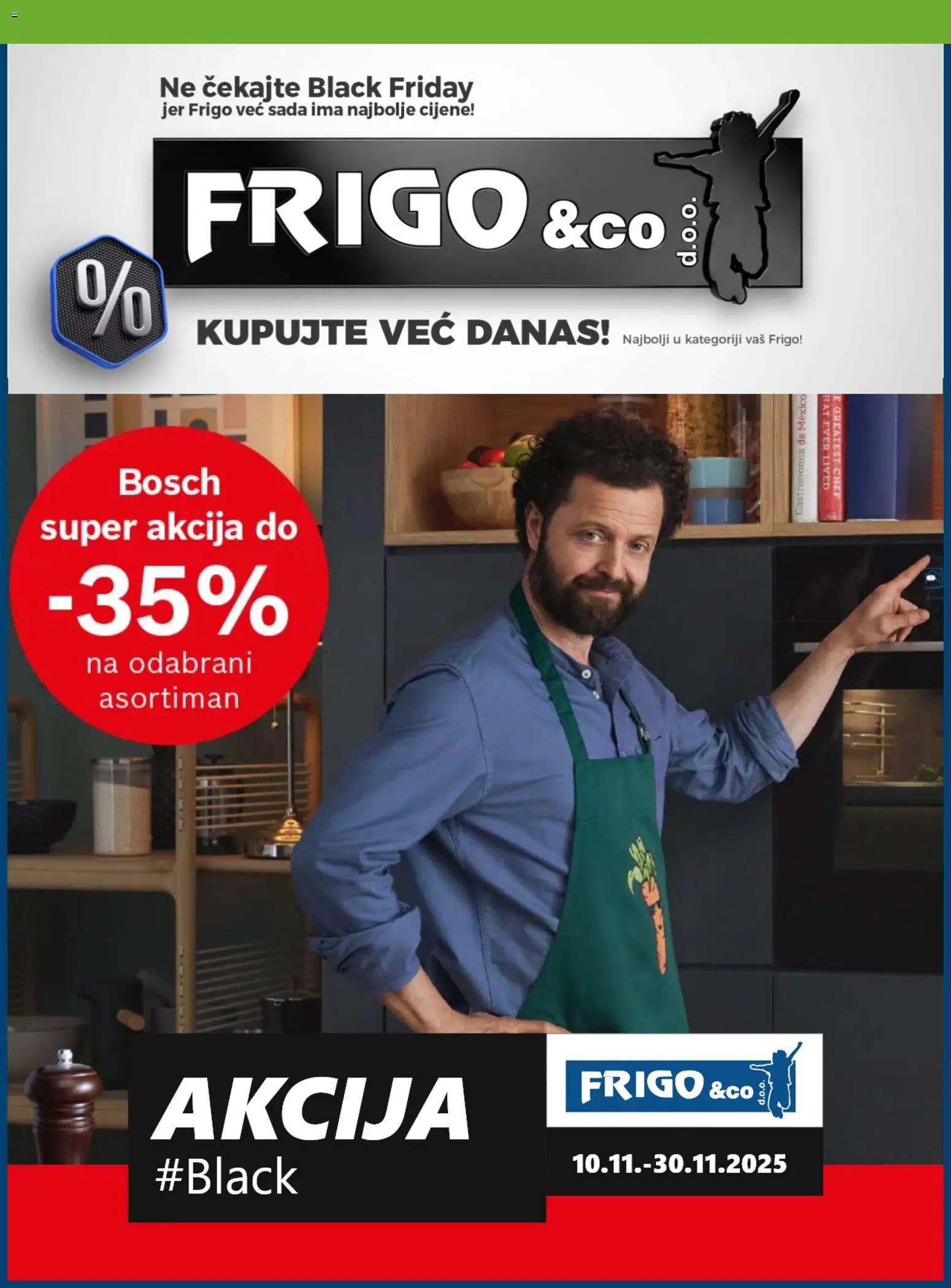 Black Friday FRIGO & Co. - stranica 1- važeći od 10.11.2025