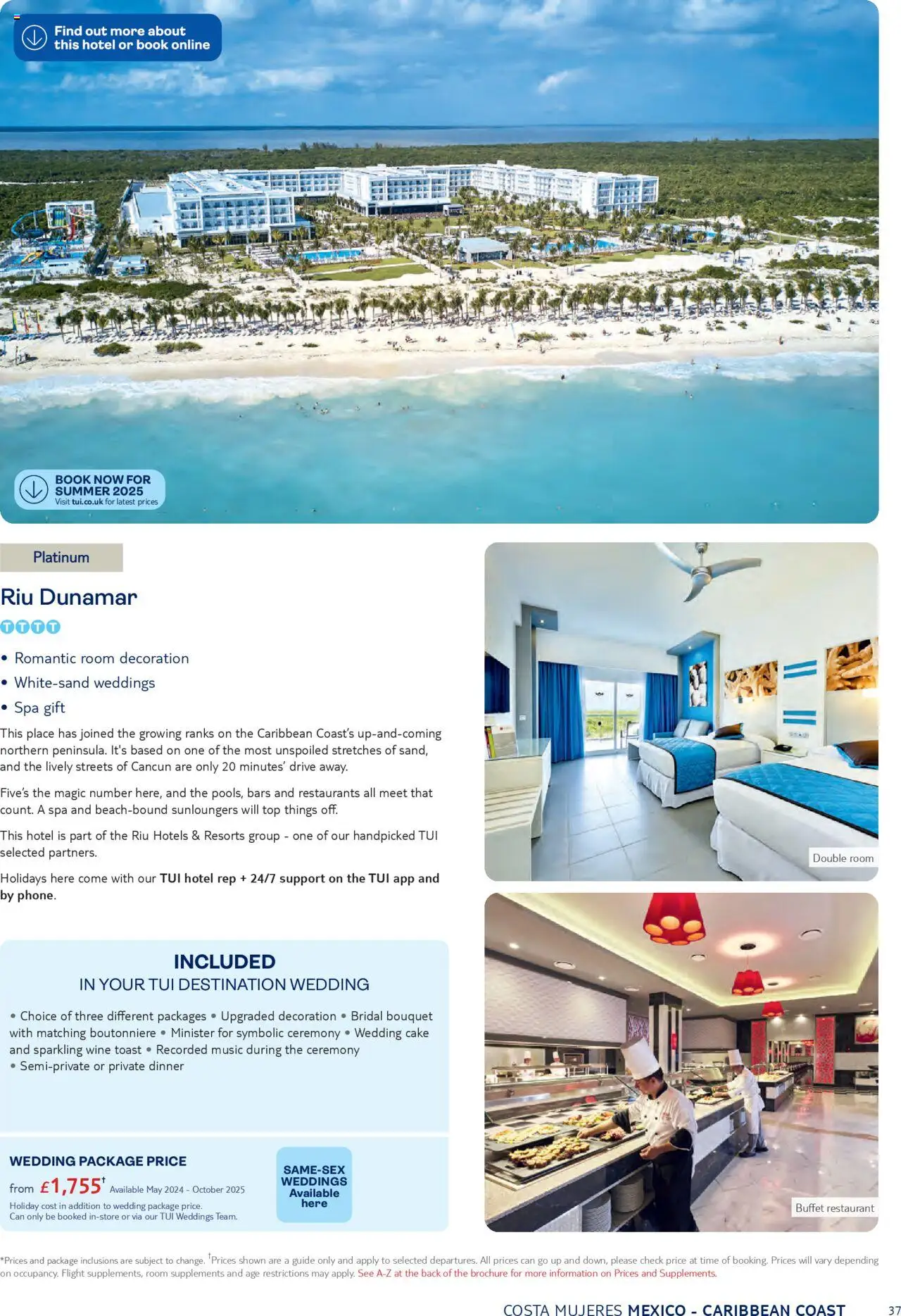 TUI - Weddings - page 37- valid from 01/05/2024