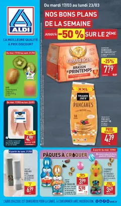 Aperçu Aldi - Catalogue de la semaine 12 valable à partir du 17/03/2026
