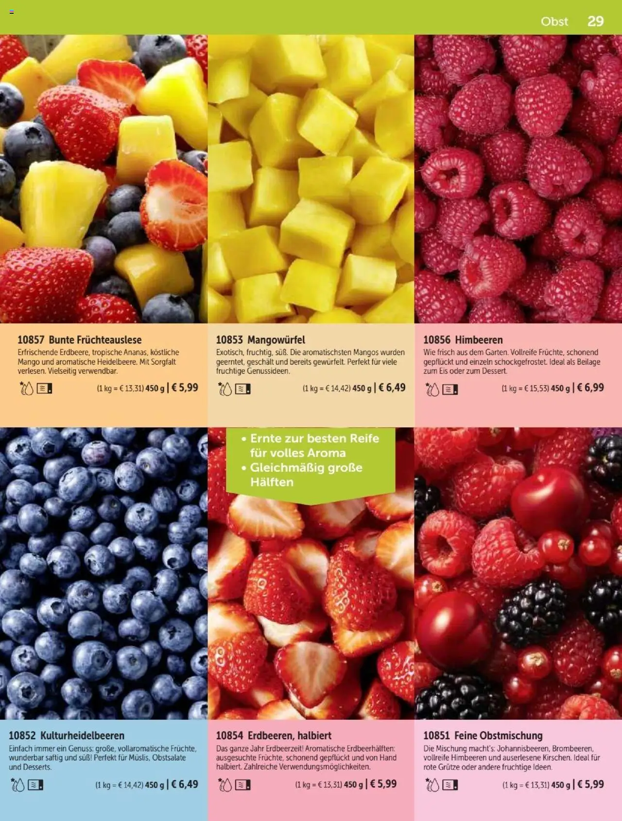 Bofrost Katalog - Seite 29 - gültig ab 07.09.2025