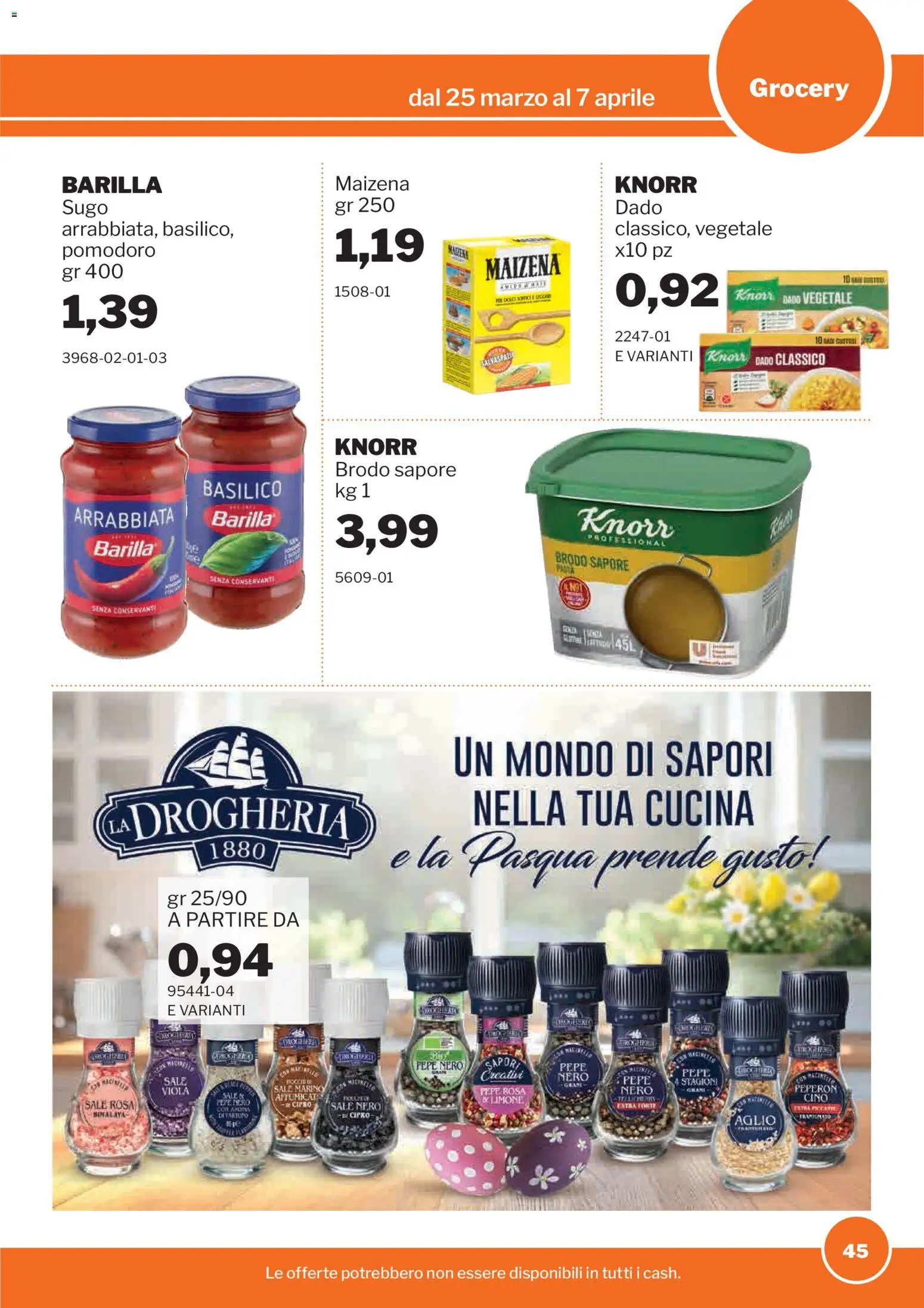 Sogegross volantino - pagina 45 - valido dal 25/03/2026