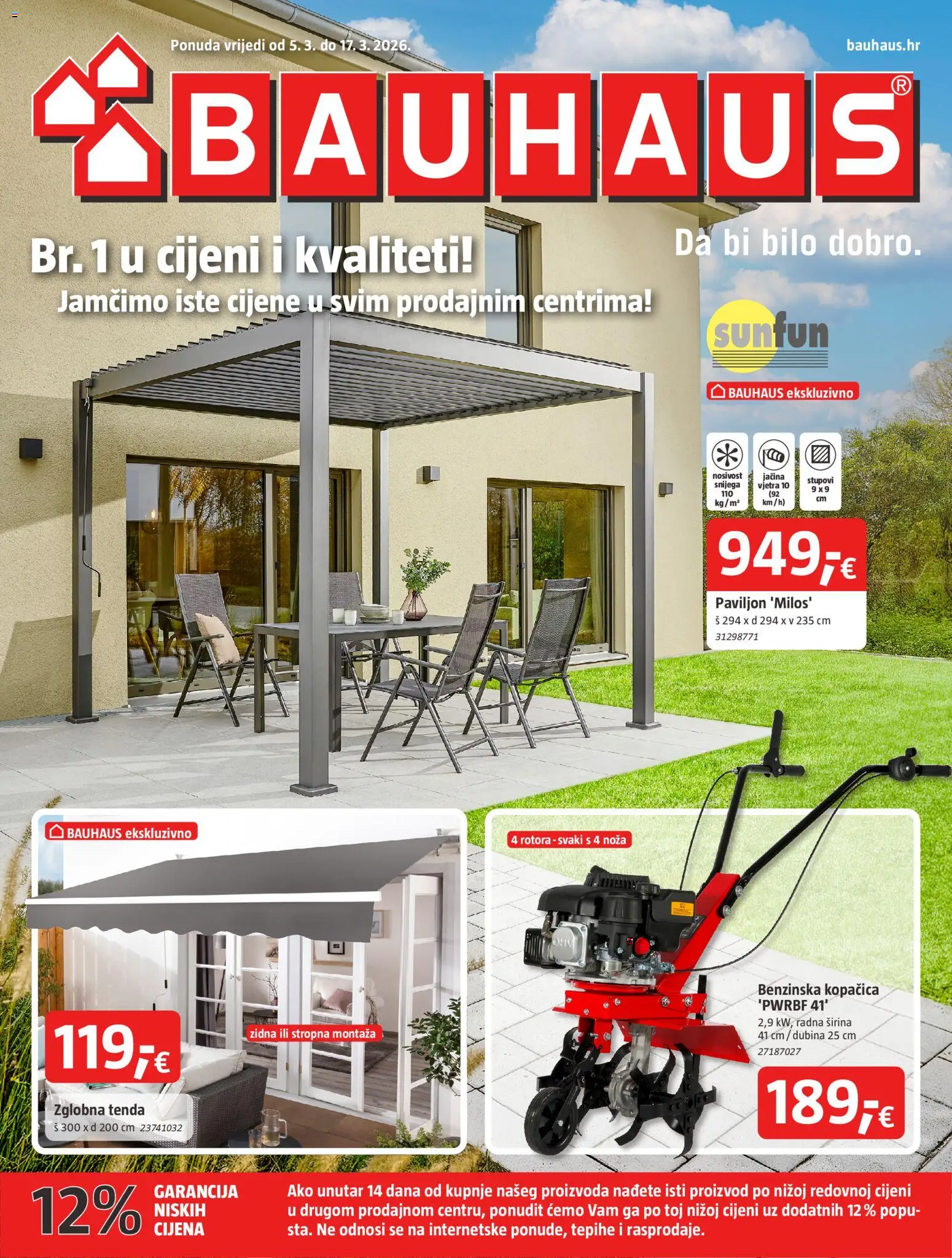 Bauhaus - Katalog - stranica 1- važeći od 05.03.2026