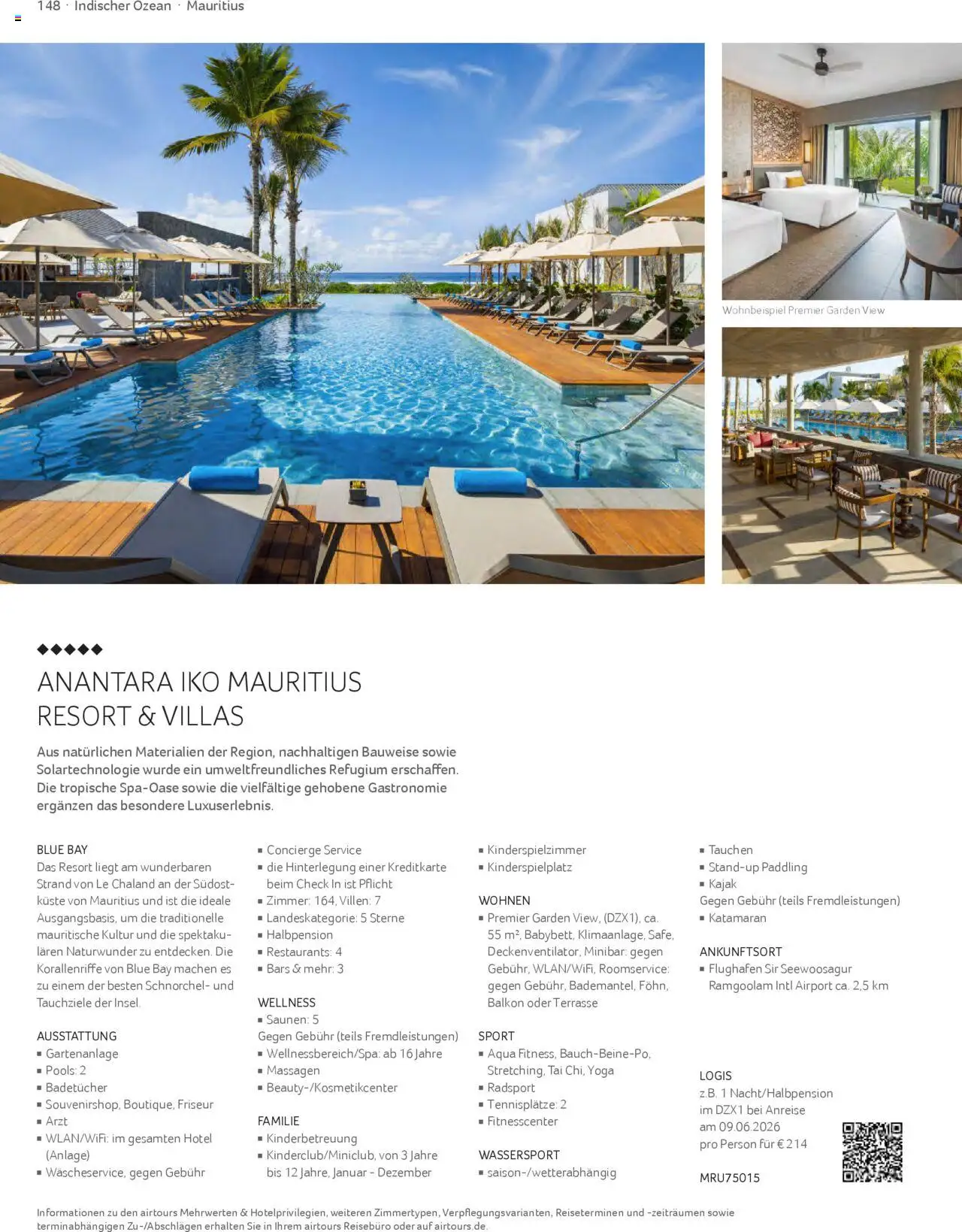 TUI airtours Katalog  Erstklassige Fernreisen 2025/26 - Seite 148 - gültig ab 01.11.2025