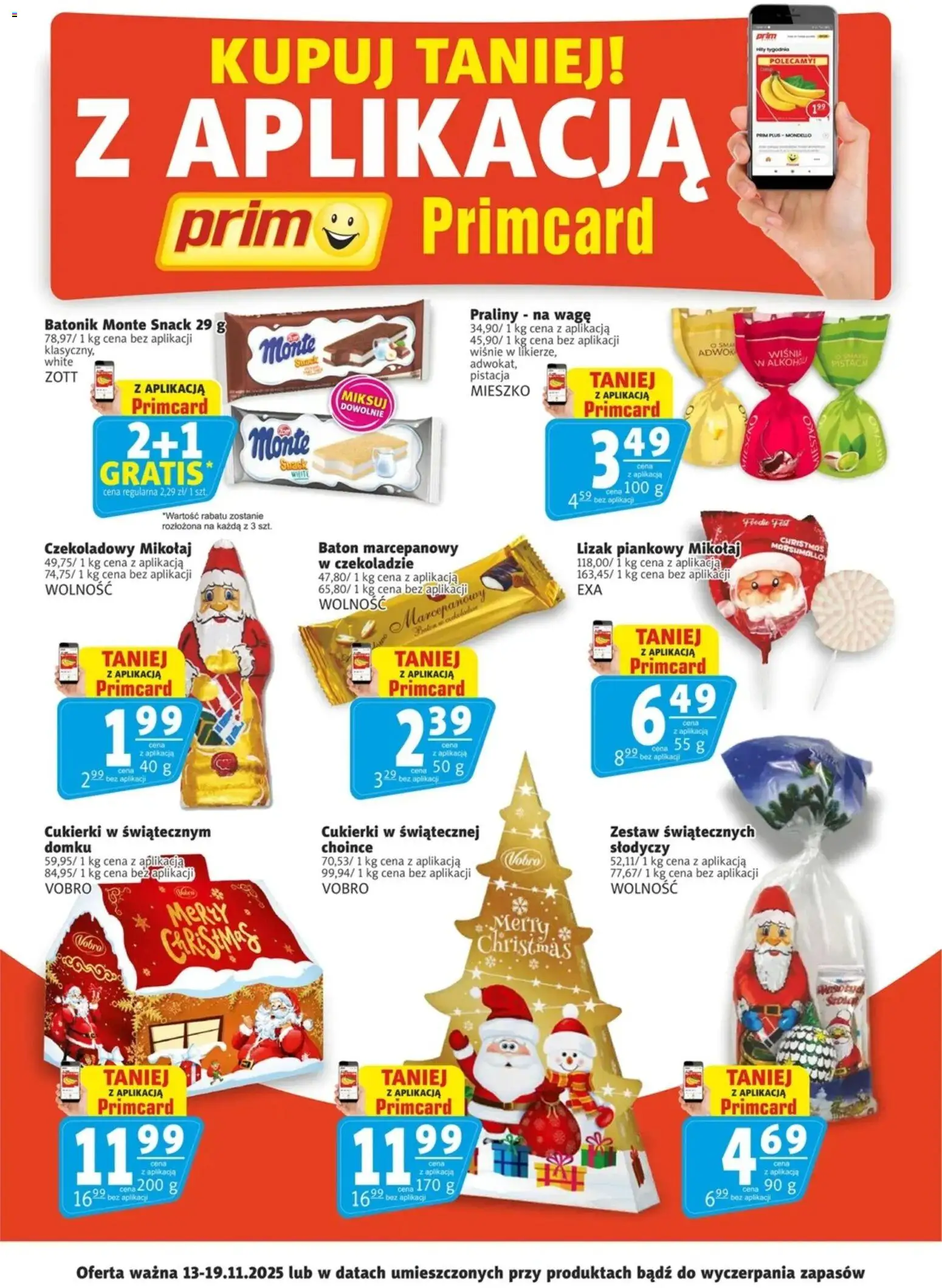 Prim Market Promocje - Primcard - strona 1- ważny od 13.11.2025