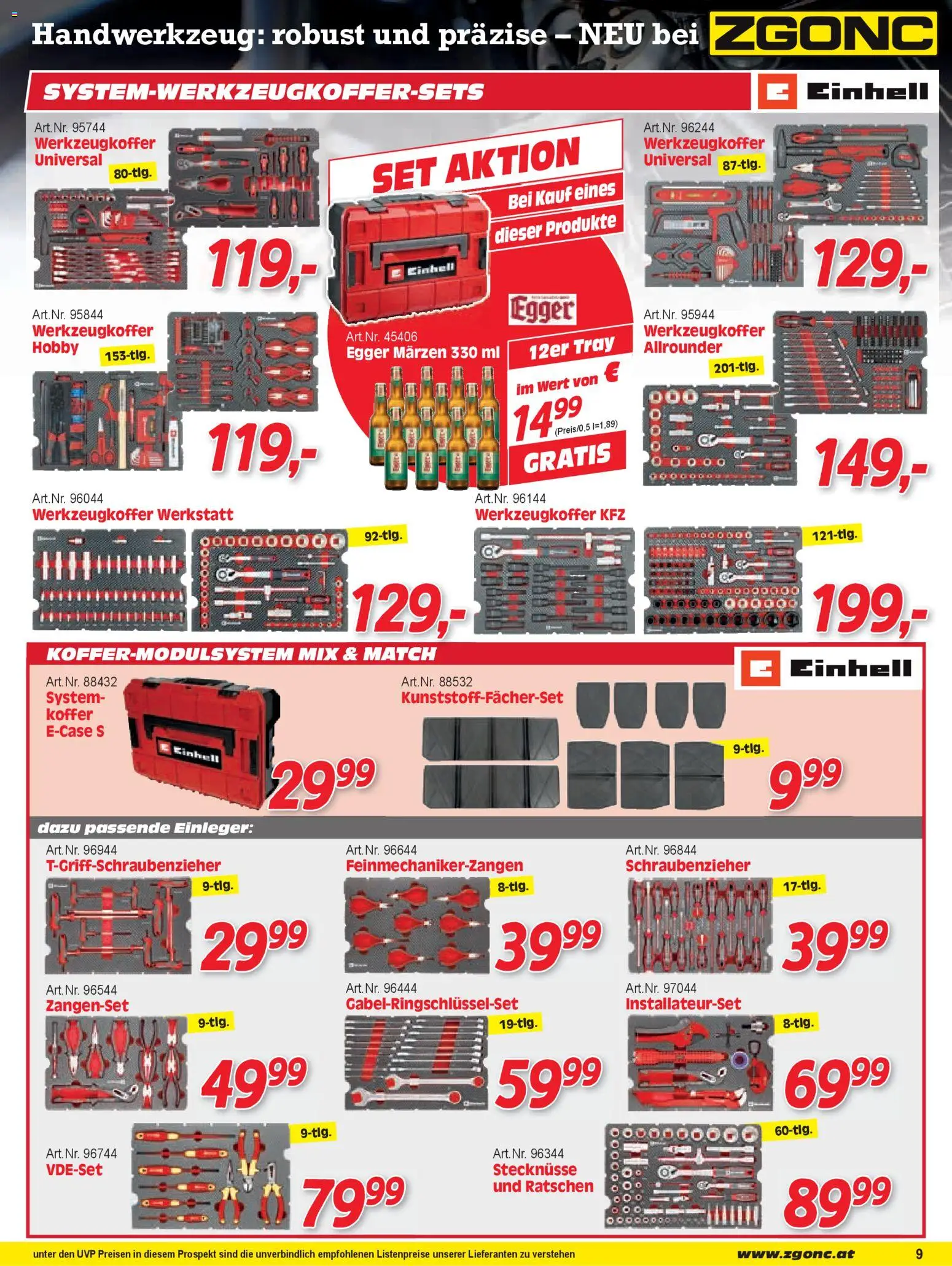 Zgonc Flugblatt April I 2026 - page 9- valid from 01.04.2026