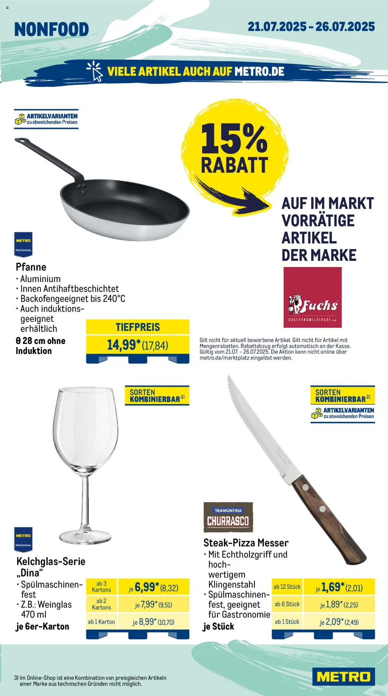Metro Wochen-Angebote Gastro - Seite 19 - gültig ab 21.07.2025