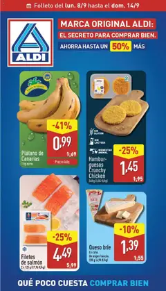 Vista previa del folleto Aldi folleto Canarias válido desde 08/09/2025