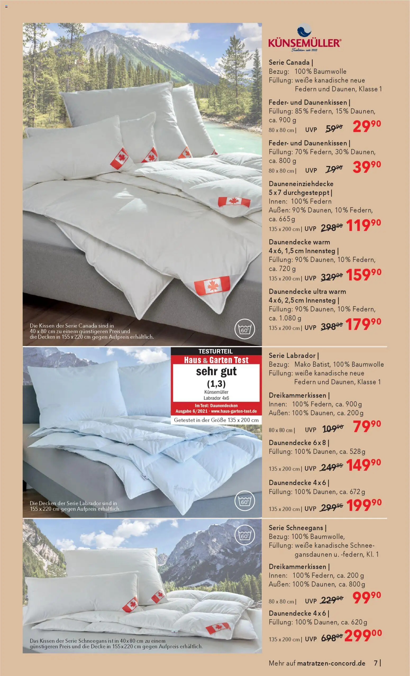 Matratzen Concord Prospekt - Seite 7 - gültig ab 25.02.2026