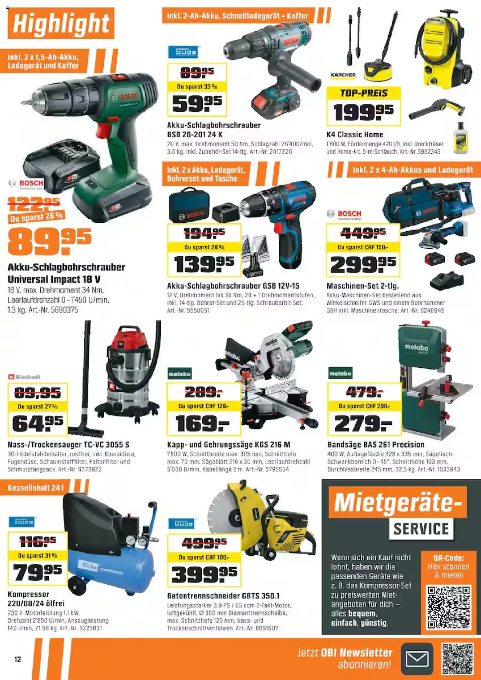 OBI aktionen - page 12- valid from 01.04.2026