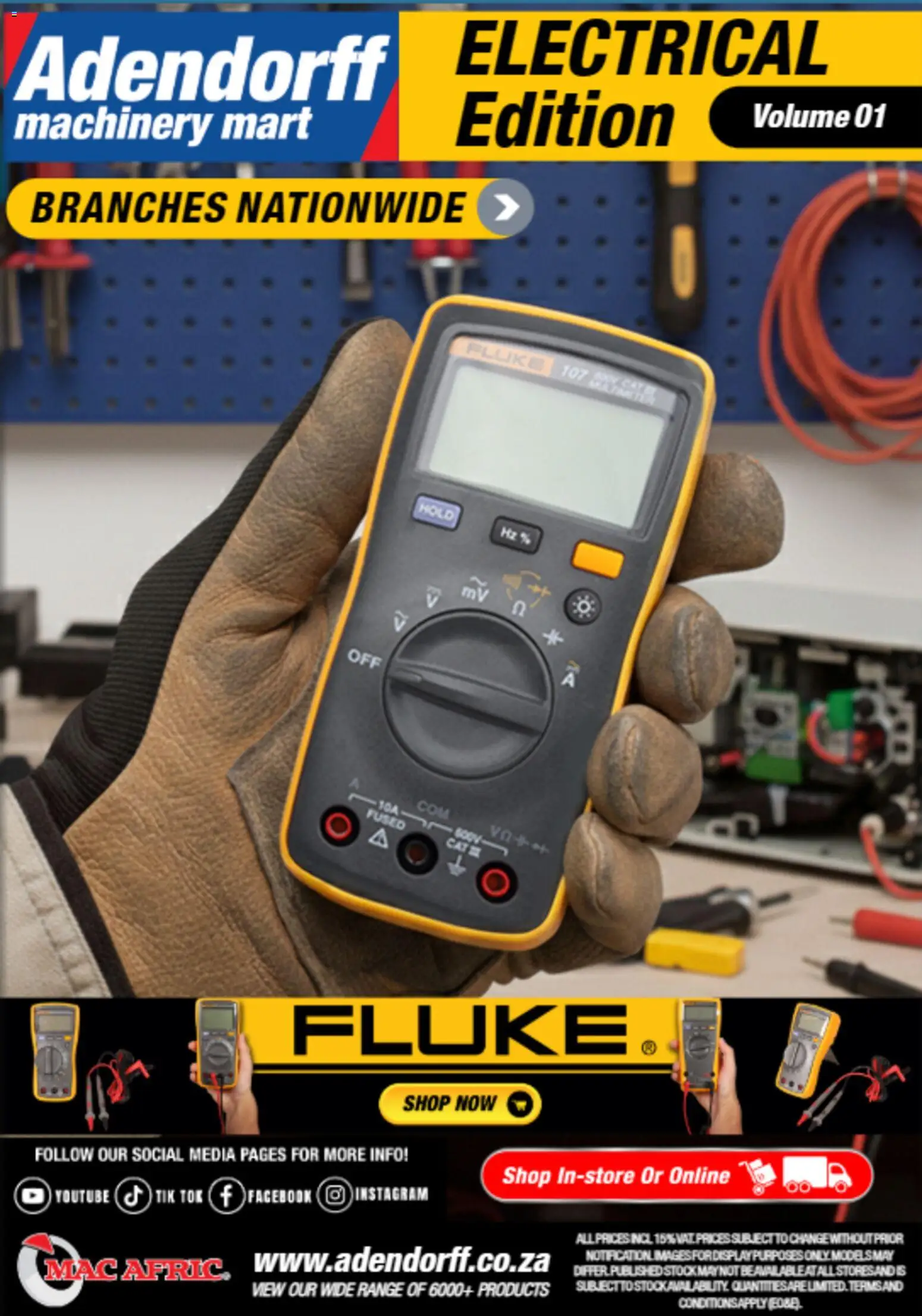 Adendorff Electrical Catalogue  - page 1- valid from 01/01/2026