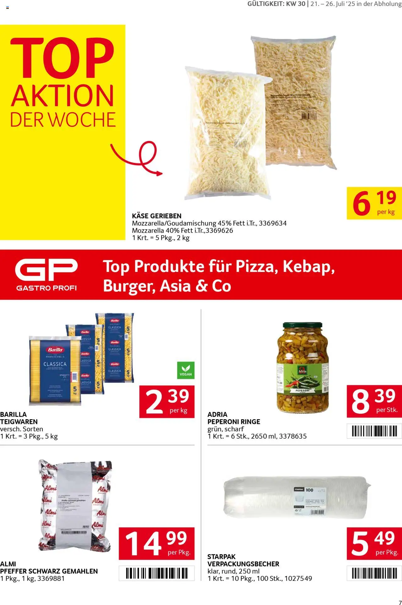 Transgourmet Flugblatt - Seite 7- gültig ab 20.07.2025