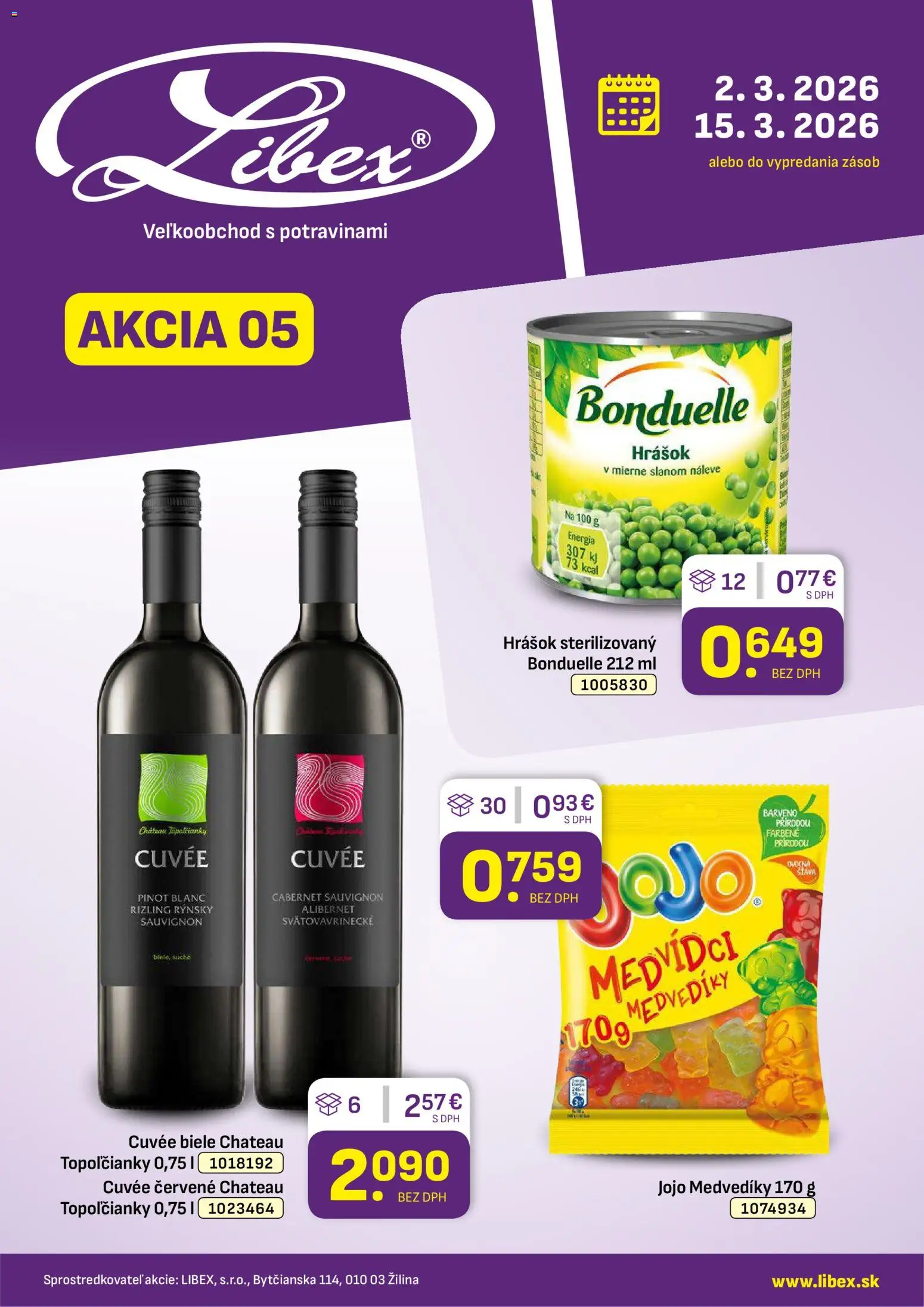 Libex leták - strana 1- platný od 02.03.2026