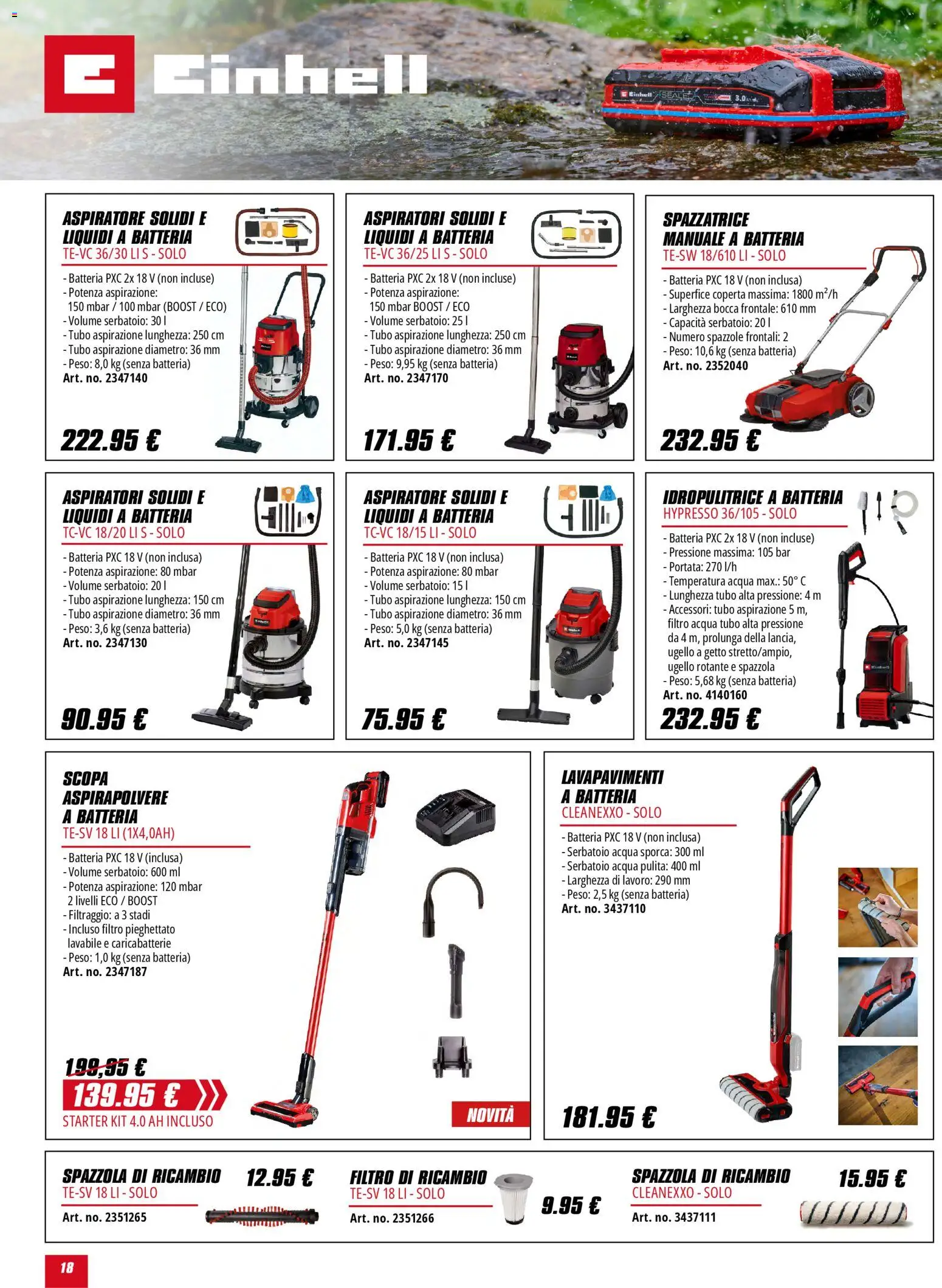 Volantino Einhell	 - pagina 18 - valido dal 02/02/2026