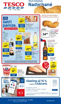 Náhled Tesco leták - Hypermarket platný od 01.10.2025
