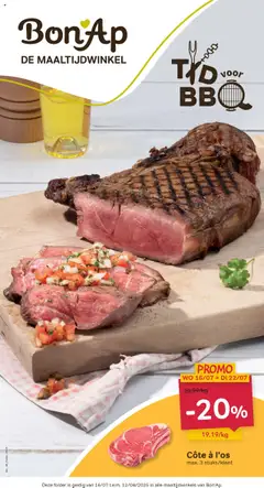 Bon Ap folder/publicité geldig vanaf 16/07/2025