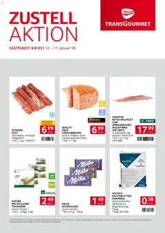 Vorschau Transgourmet Zustellaktion gültig ab 12.01.2026
