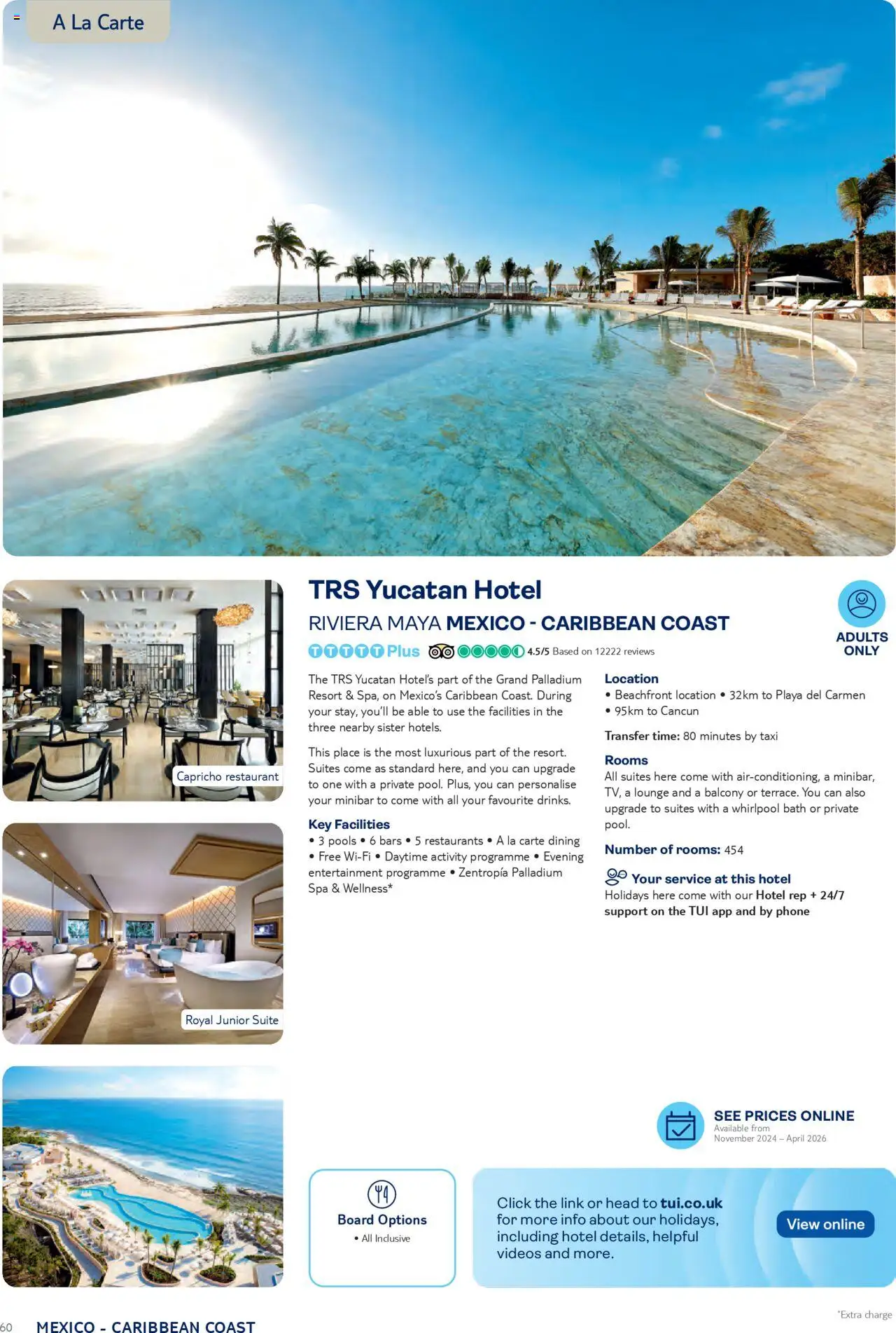 TUI - Faraway Shores - page 60- valid from 01/11/2024