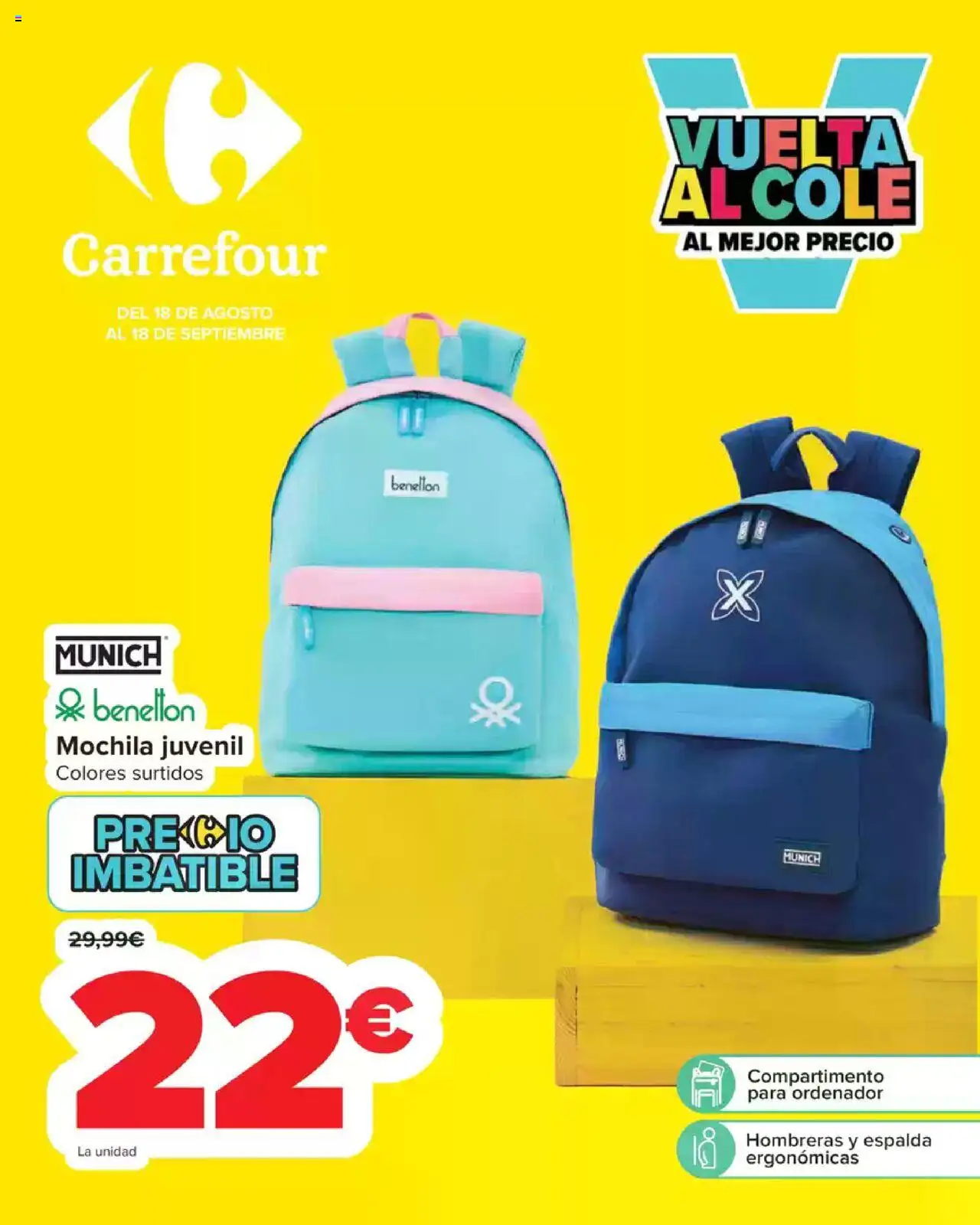 Carrefour Vuelta al Cole - Página de 1 - Válido desde 18/08/2025