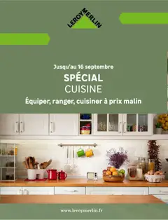 Aperçu Leroy Merlin catalogue valable à partir du 10/09/2025