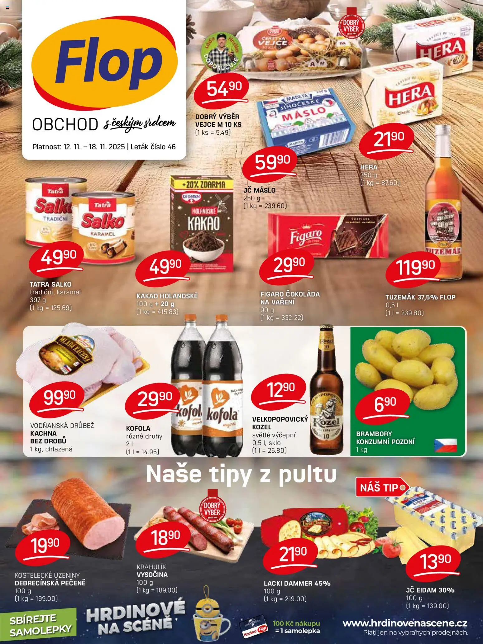 Flop leták - strana 1- platný od 12.11.2025