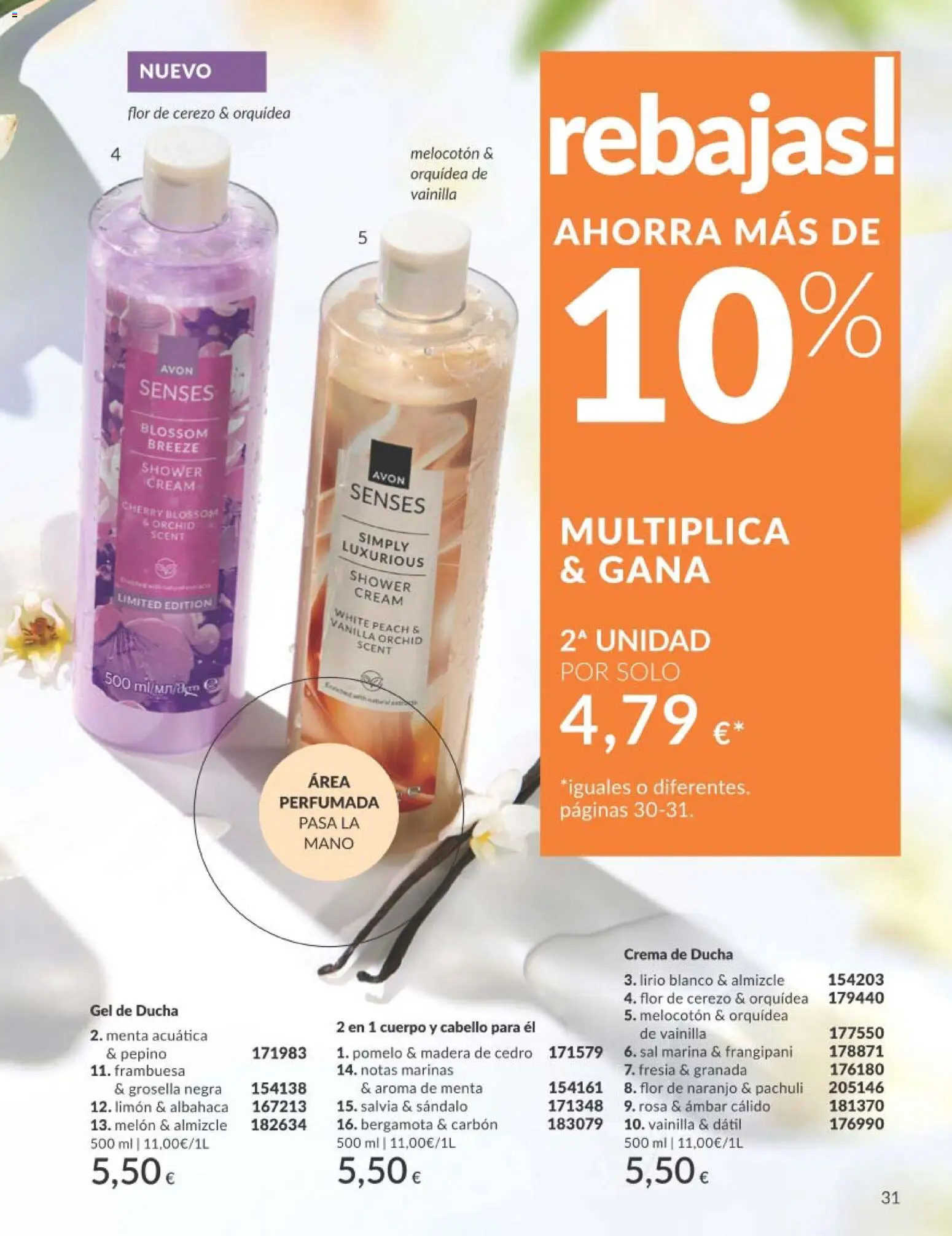 Catálogo AVON campaña 4 - Página de 31 - Válido desde 01/04/2026