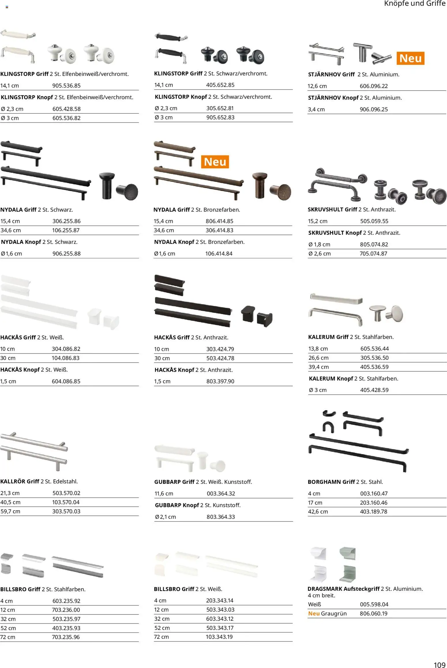 Ikea Prospekt 	 - Seite 109 - gültig ab 01.04.2025