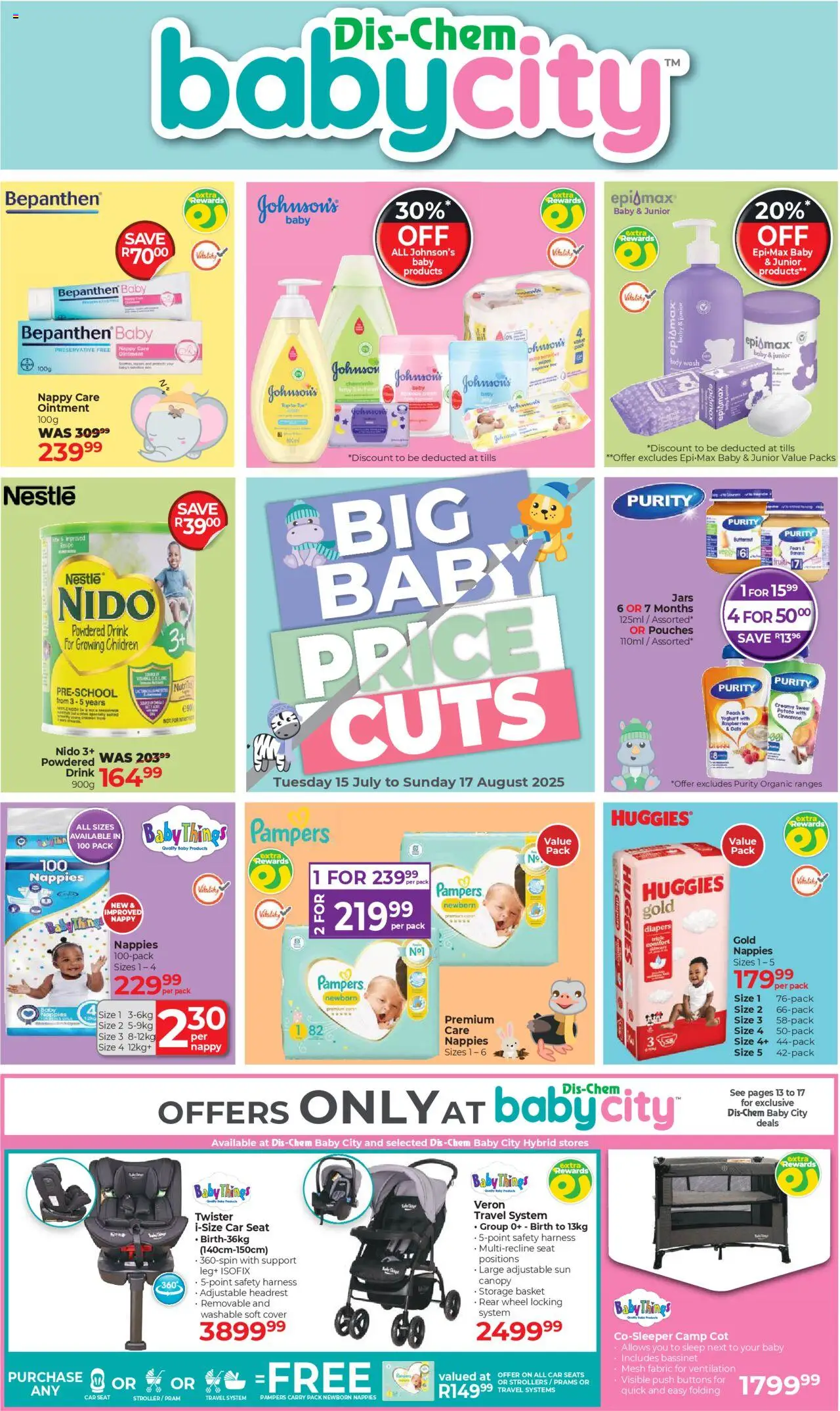 Baby City Specials - page 1- valid from 15/07/2025