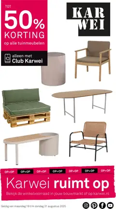 KARWEI - Folder geldig vanaf 18-08-2025
