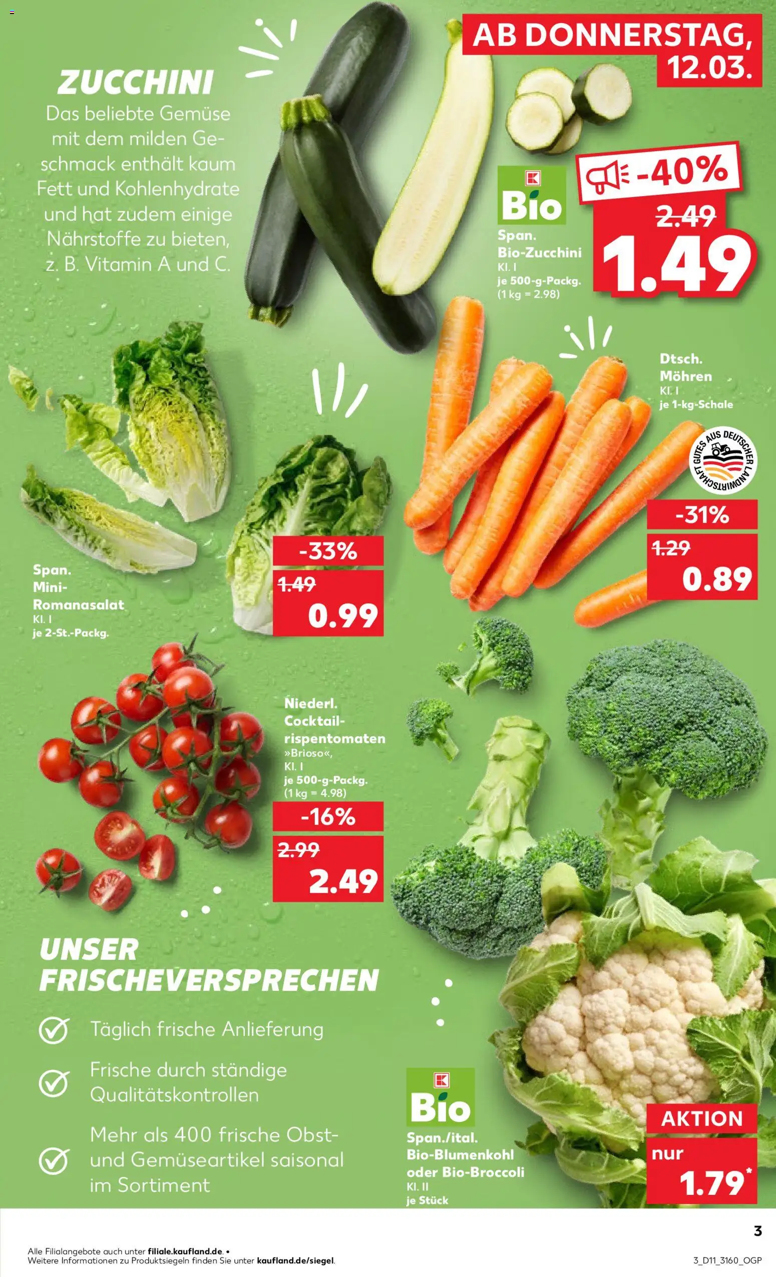 Kaufland Prospekt 	 - Seite 3 - gültig ab 12.03.2026