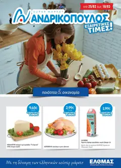 Προεπισκόπηση Ανδρικοπουλος - Προσφορές ισχύει από 25/02/2026