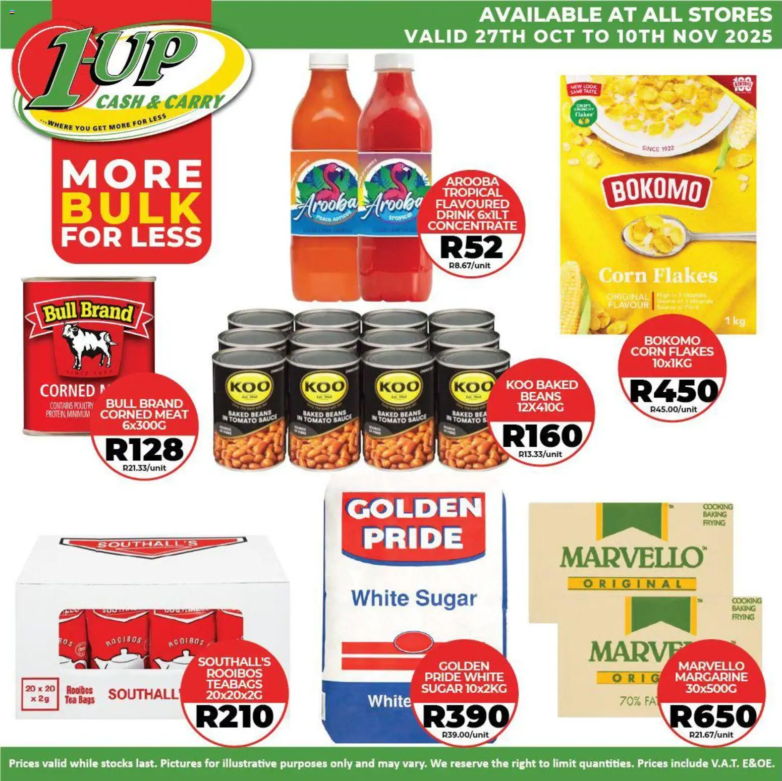 1UP Cash & Carry Bulk Up & Save Big! - page 1- valid from 27/10/2025