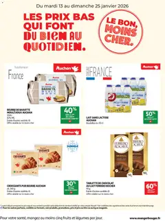 Auchan - Prix bas qui font du bien geldig vanaf 13/01/2026