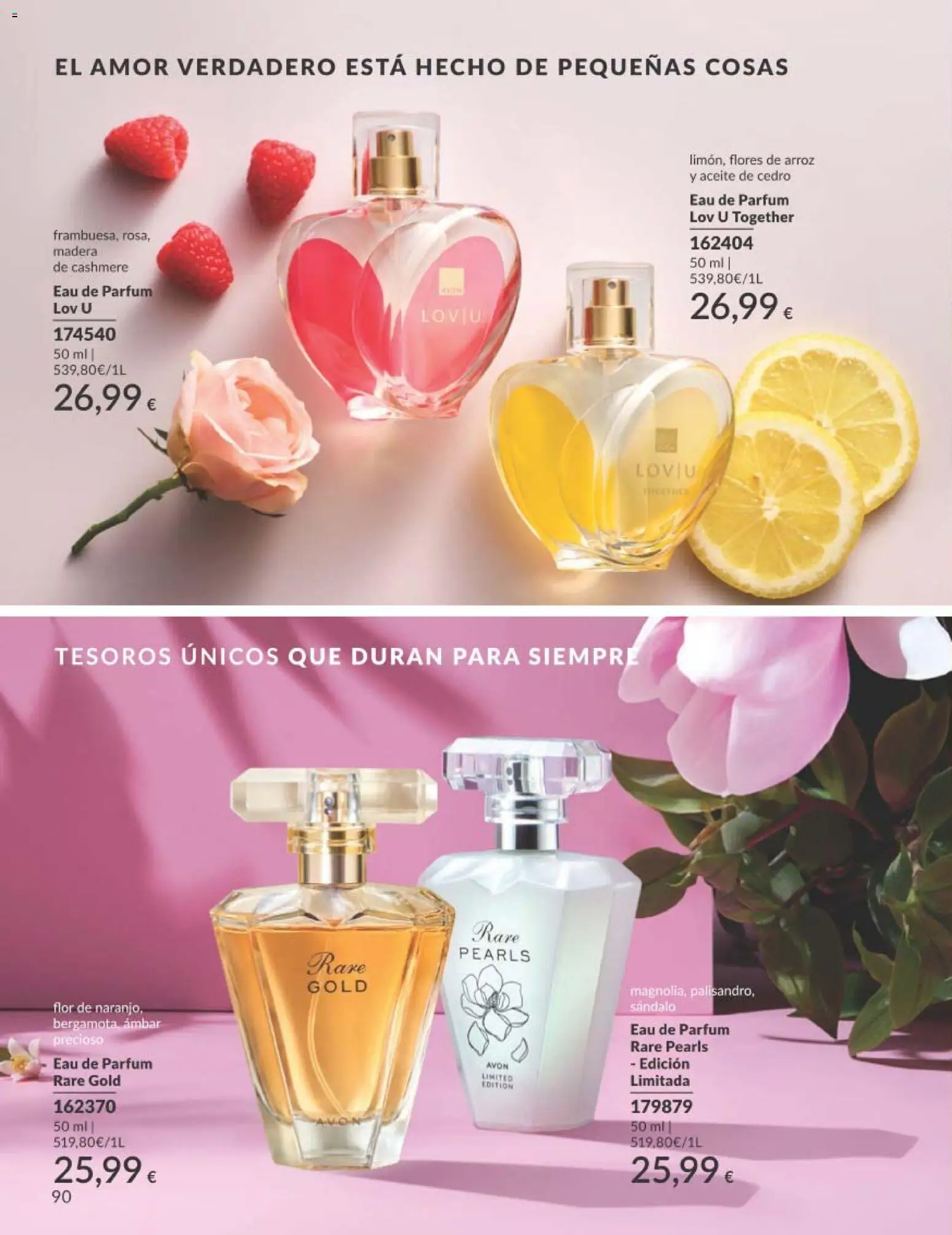 Catálogo AVON campaña 4 - Página de 90 - Válido desde 01/04/2026
