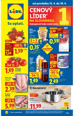 Lidl leták platný od 13.04.2026