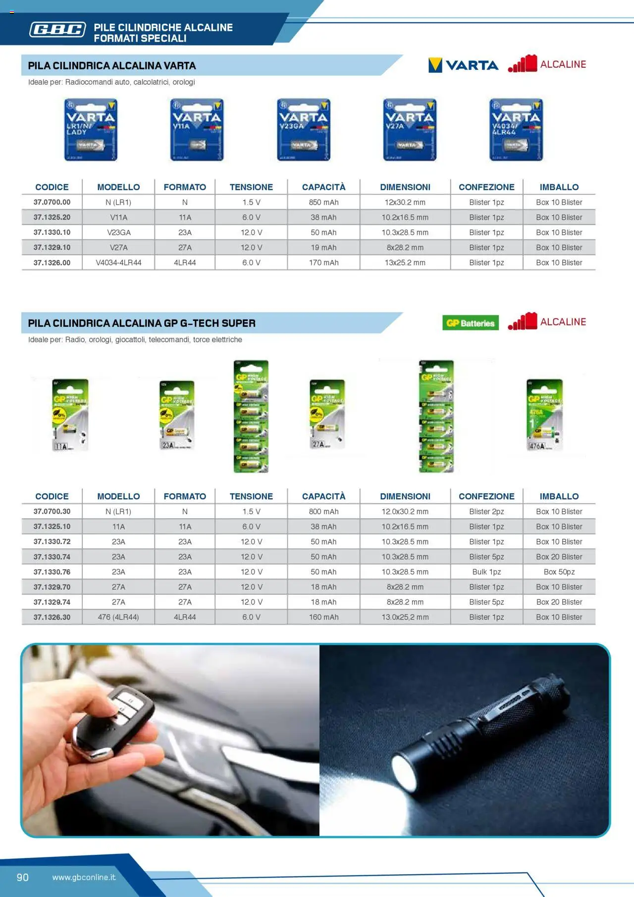 Volantino Batteries & Power GBC	 - pagina 90 - valido dal 12/04/2025