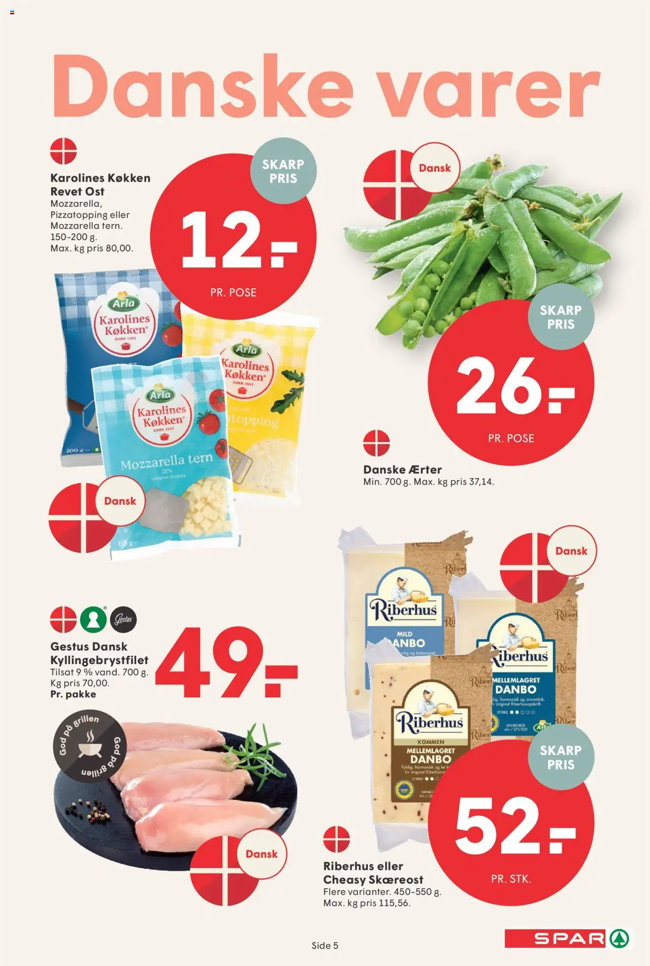 Spar - Tilbudsavis - side 5- gyldig fra 18/07/2025