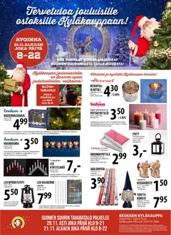 Esikatselu Tuuri tarjoukset voimassa alkaen 19/11/2025