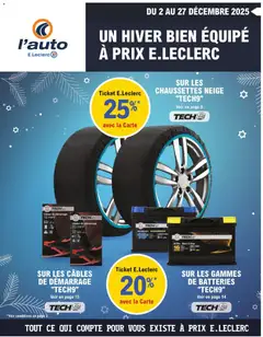 Aperçu l'auto E.Leclerc catalogue valable à partir du 02/12/2025