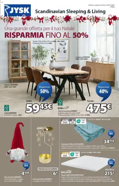 Anteprima Volantino JYSK	 valida dal 16/10/2025