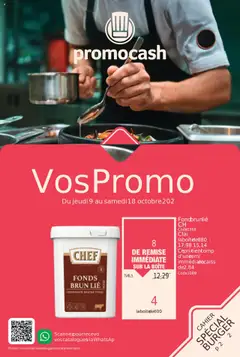 Aperçu Promocash catalogue valable à partir du 09/10/2025