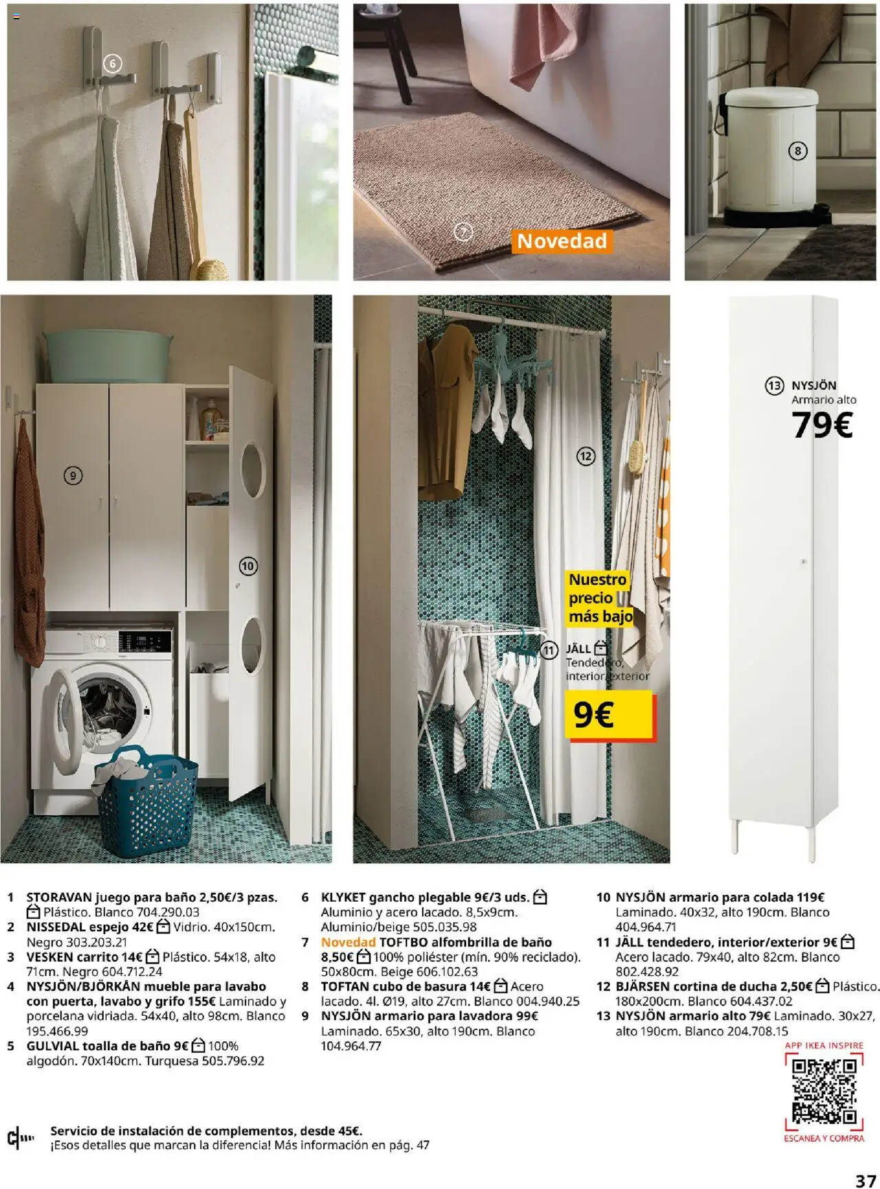 Catálogo IKEA Precios bajos.  - Página de 37 - Válido desde 01/09/2025