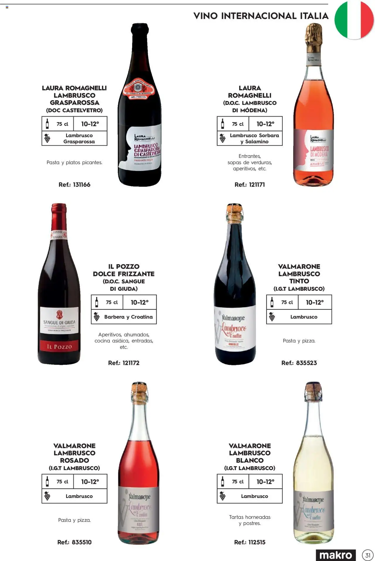 Makro Guia de vinos - Página de 31 - Válido desde 02/01/2025