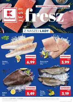Náhled Kaufland Polsko leták - Jest fresz platný od 05.03.2026